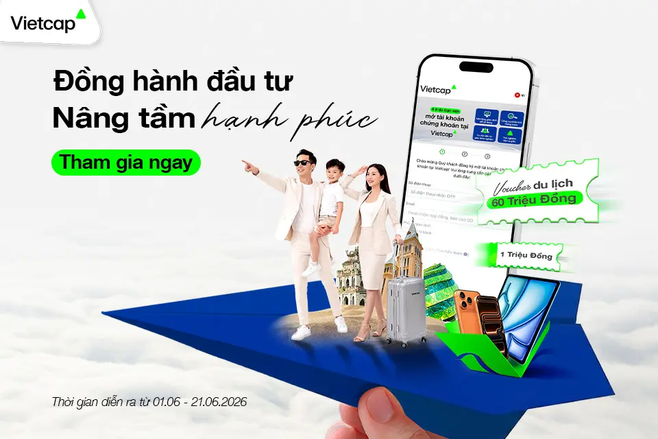 Đăng ký Mở tài khoản Chứng khoán tại Vietcap